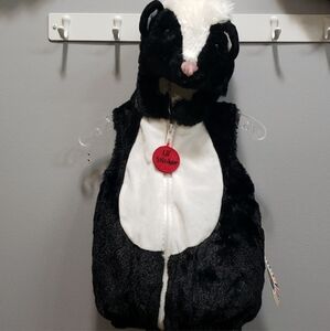 Skunk Costume for Kids - Black and White